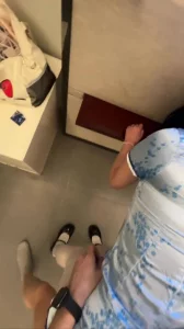 漫展结束狂操中华娘cosplay小皮鞋
